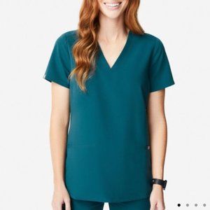 FIGS CARIBBEAN BLUE SCRUB SET